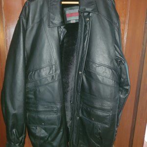 Excelled Men's leather jacket 3XLT